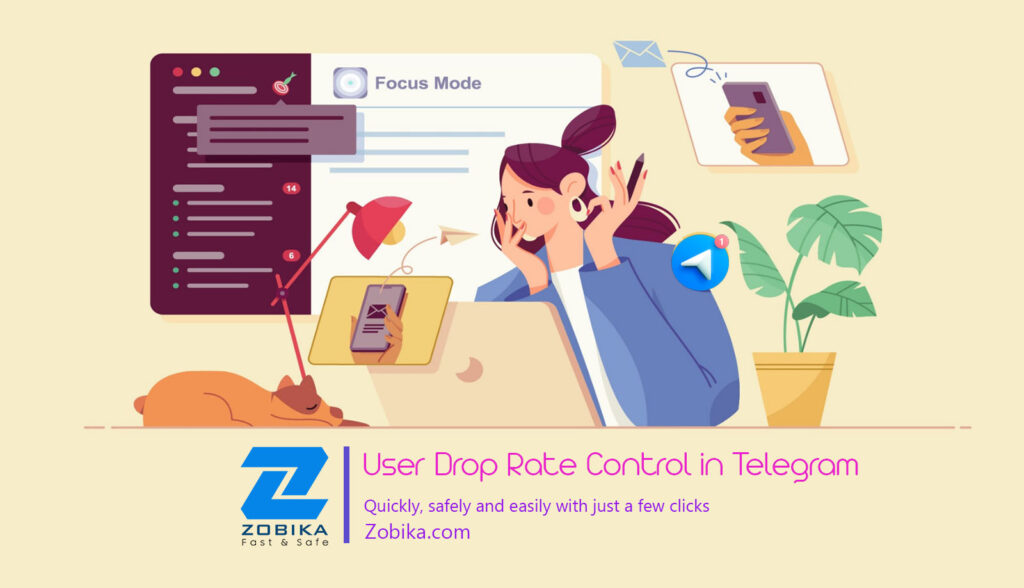 user drop rate control in telegram