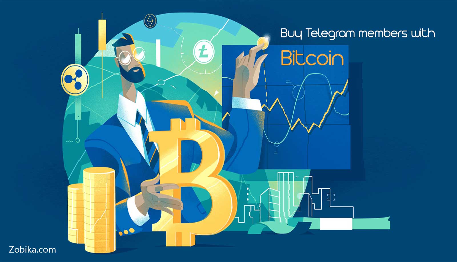 Buy Telegram members with Bitcoin