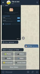 Telegram FiletoBot