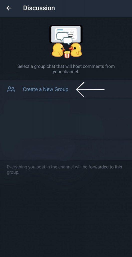 Enable Comments In Telegram Channel