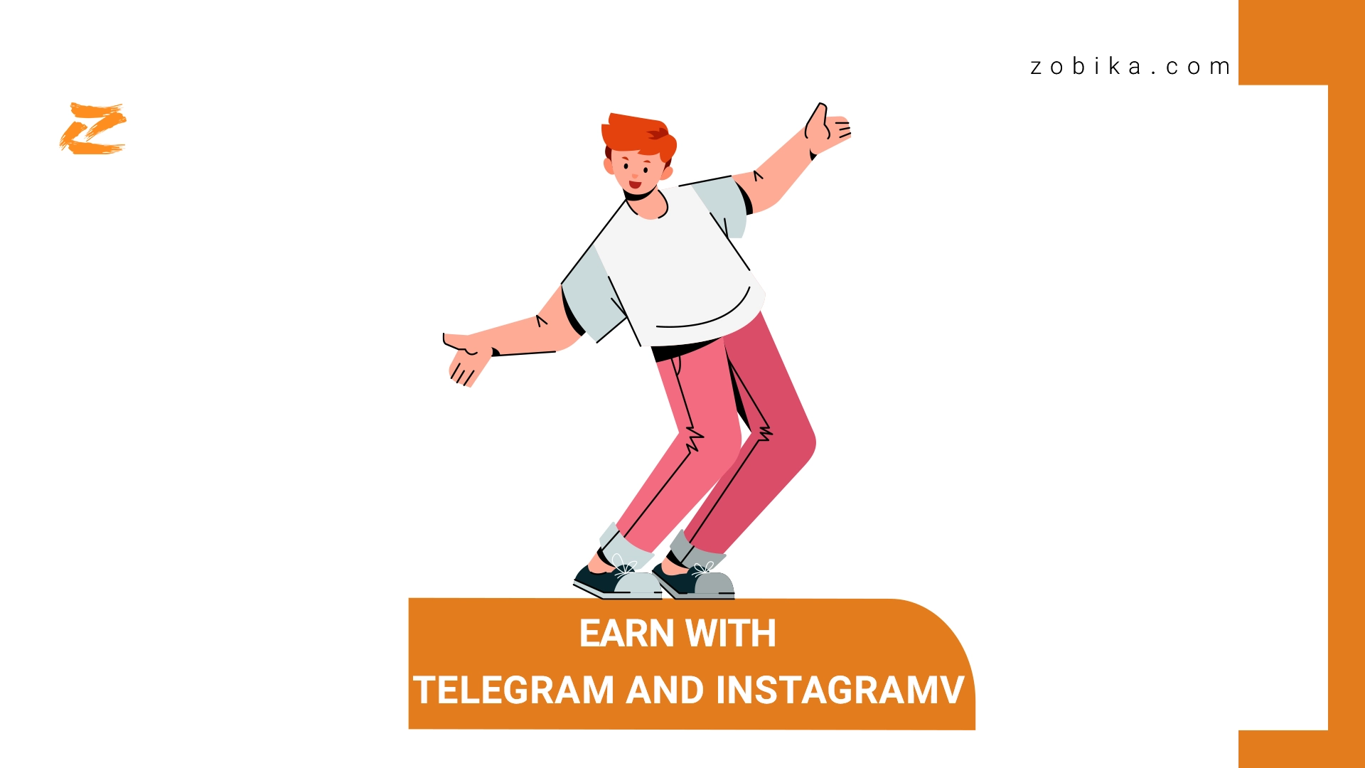 earn with Telegram and Instagram