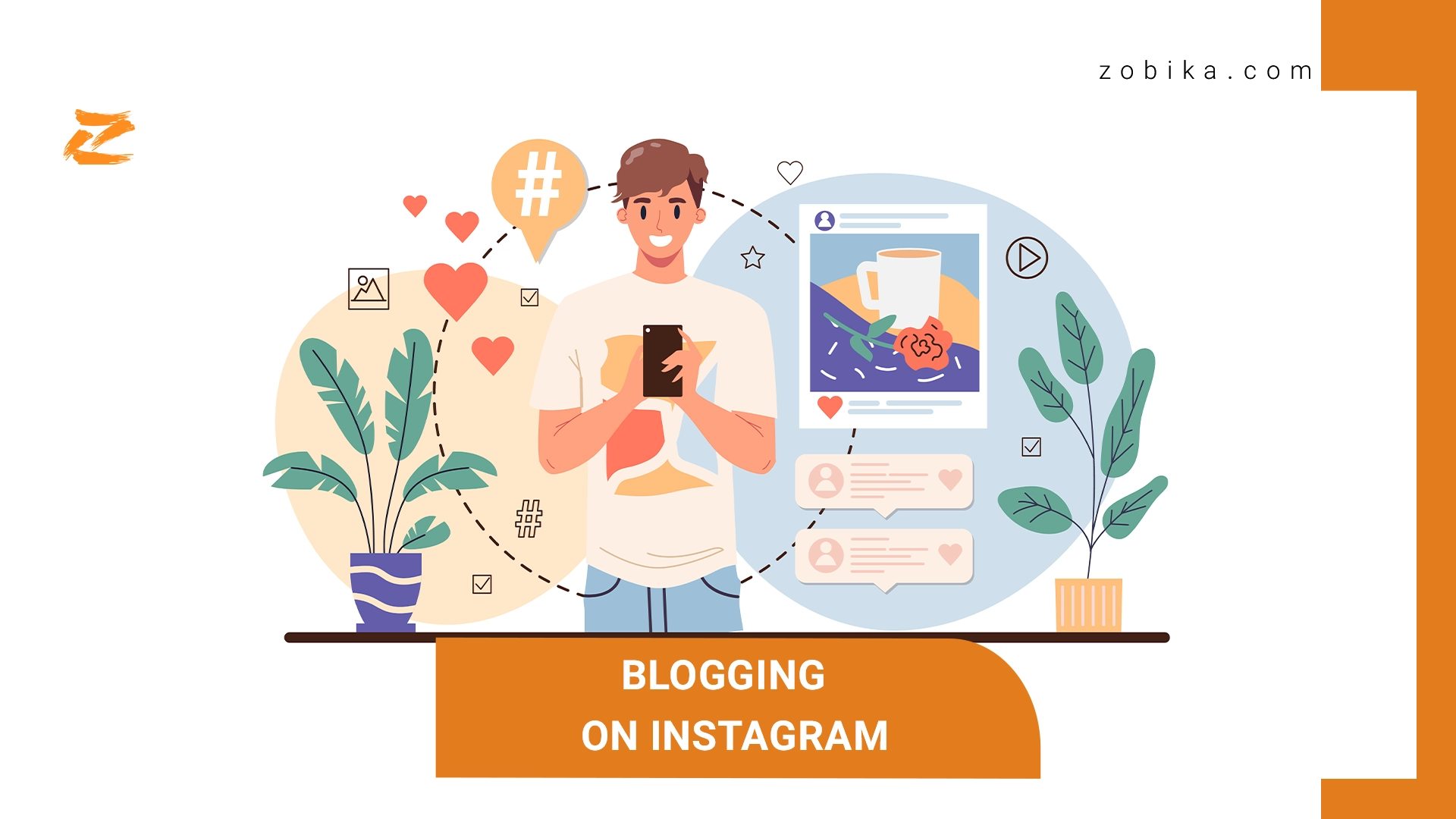 blogging on Instagram