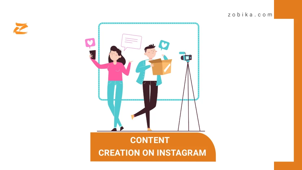 content creation on Instagram