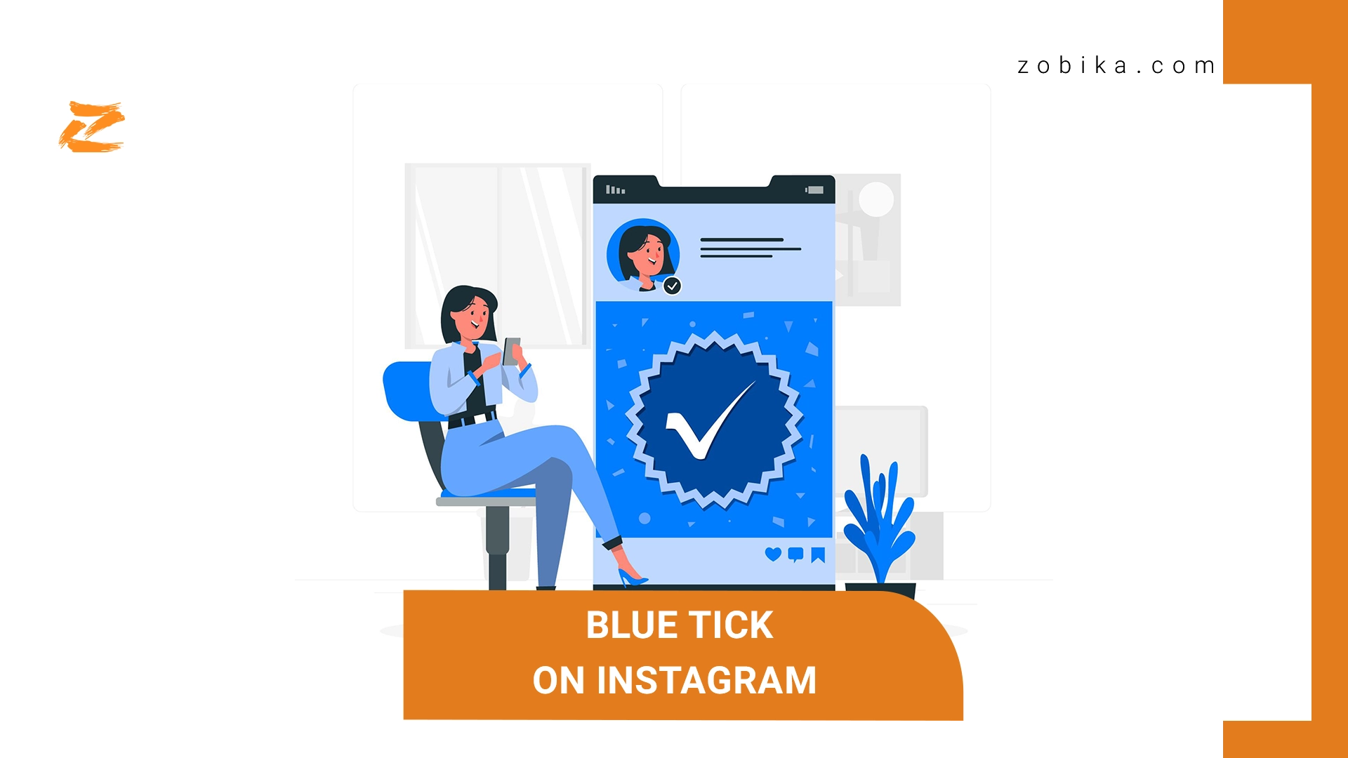 blue tick on Instagram