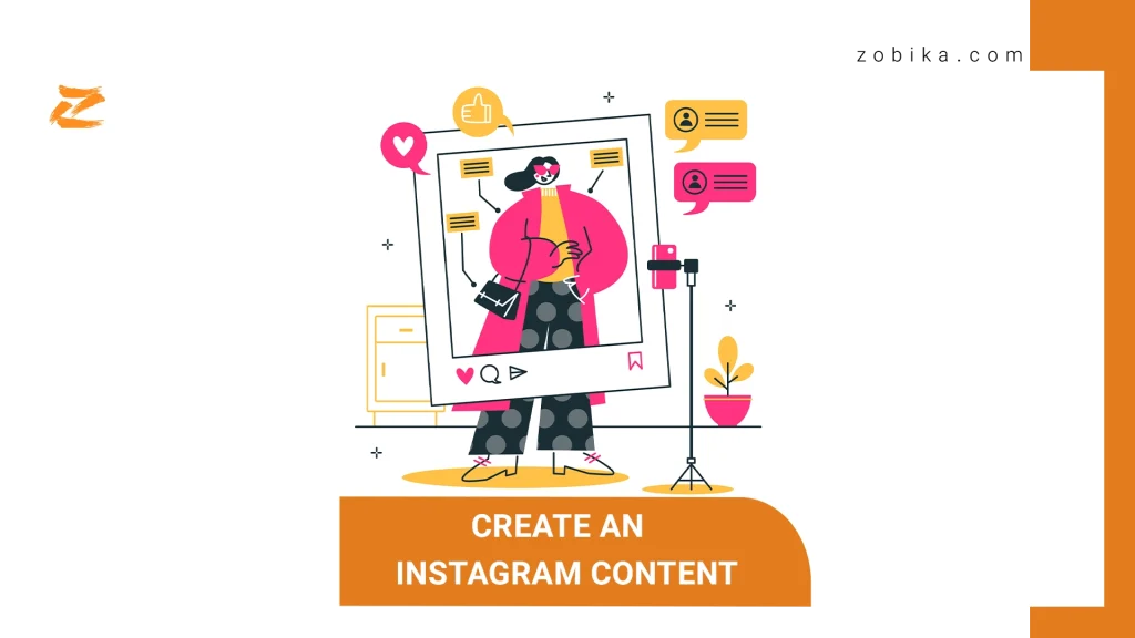 create an Instagram content