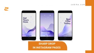 sharp drop in Instagram pages