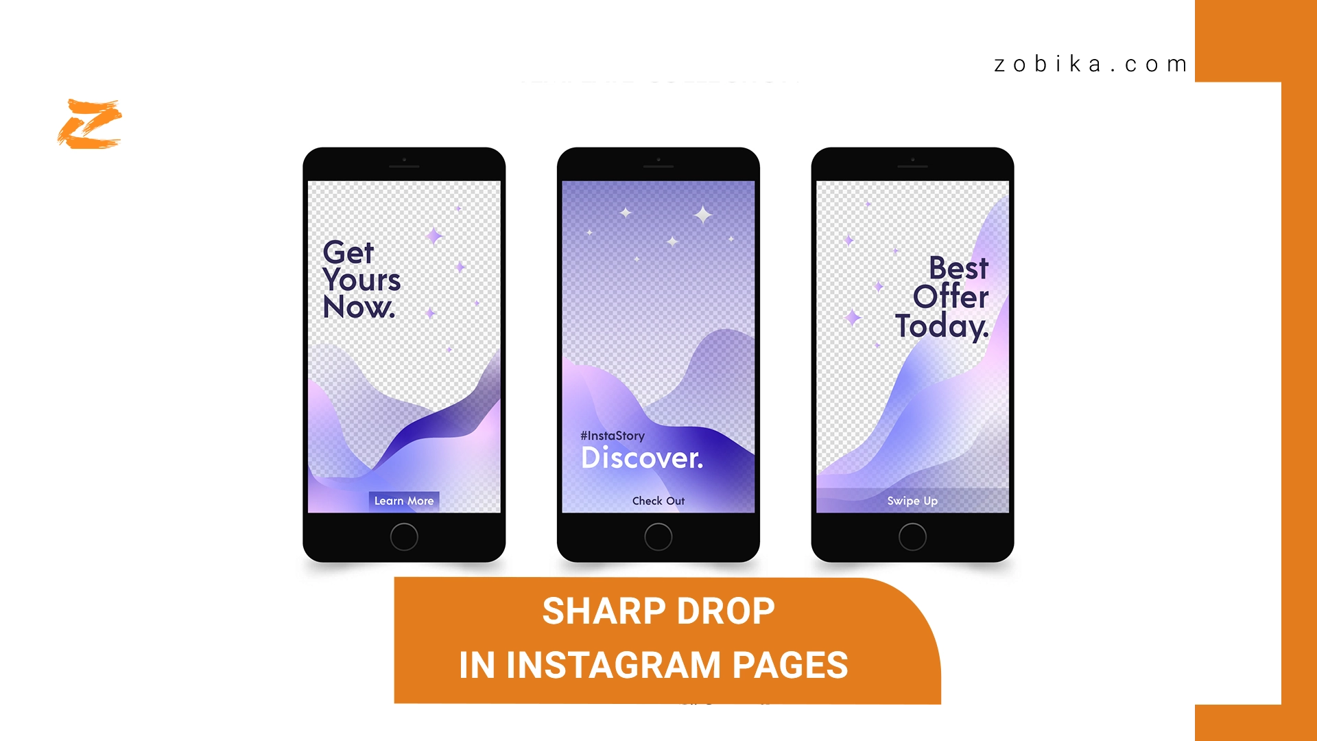 sharp drop in Instagram pages