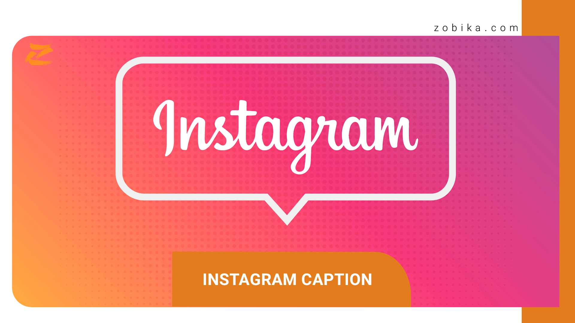 Instagram caption