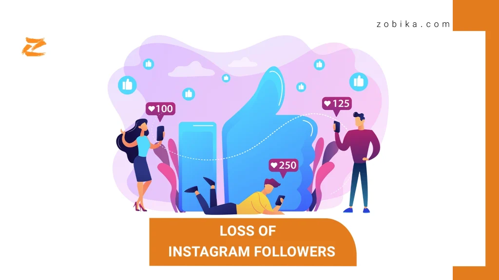 loss of Instagram followers