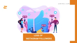 loss of Instagram followers