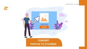 Convert photos to stickers