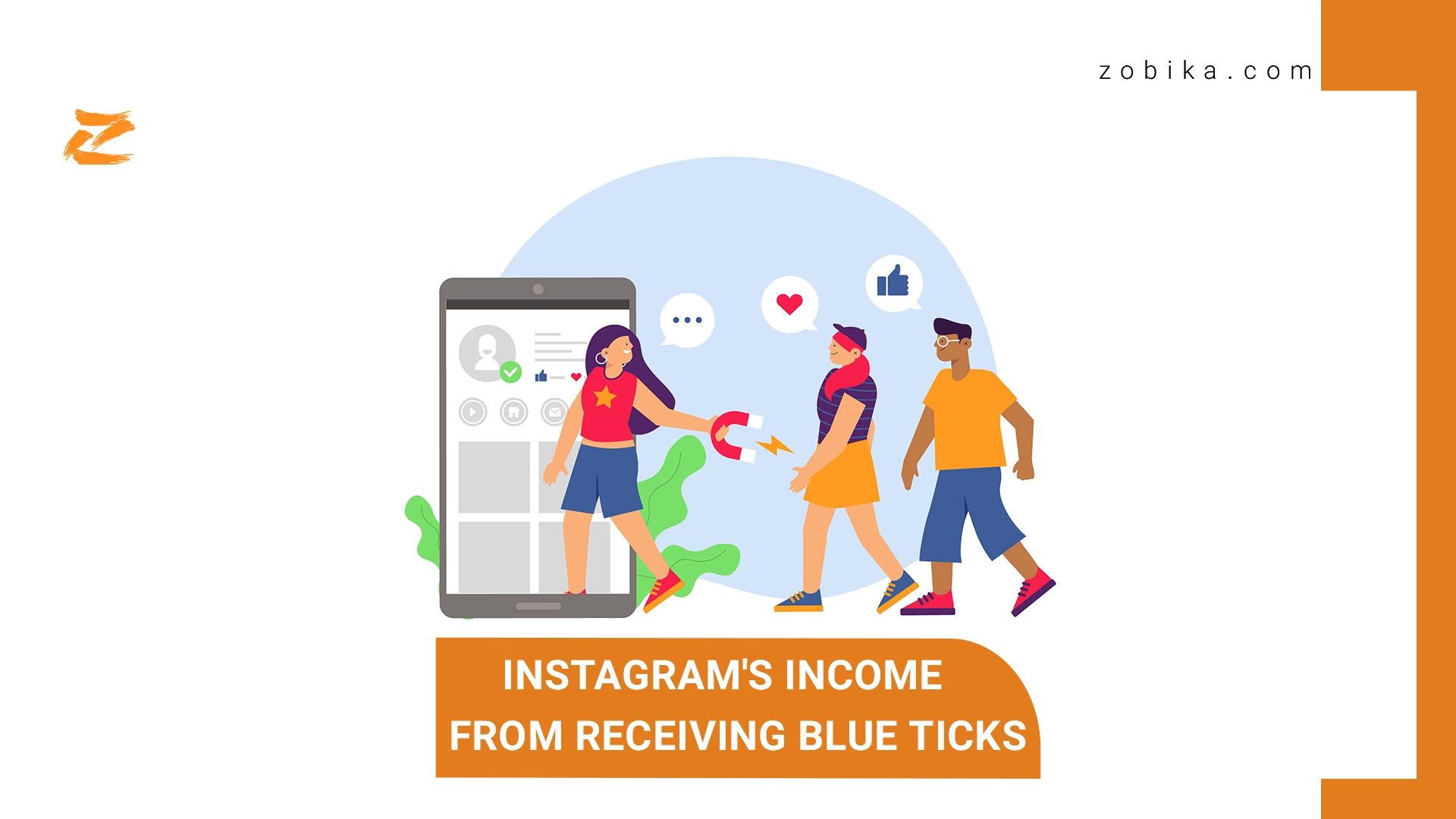 Instagram's Income from Receiving Blue Ticks